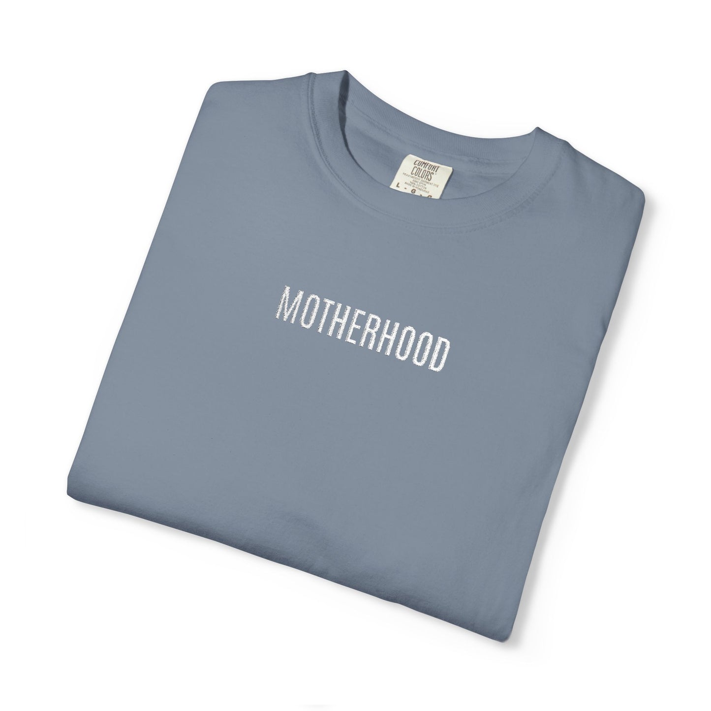 Embroidered Motherhood Tee