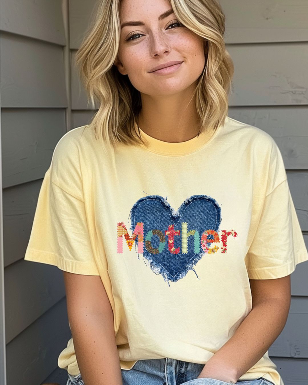 Patchwork Mother Tee