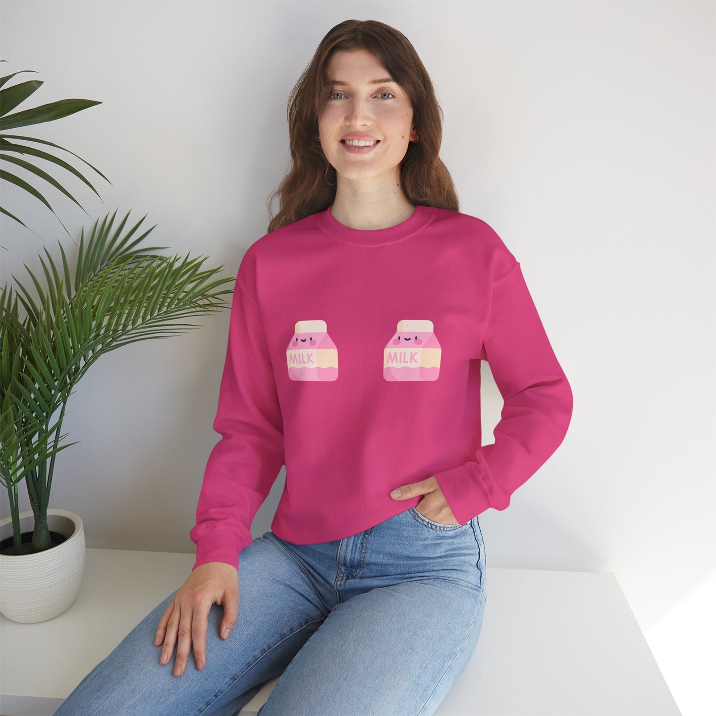 Milk Lovers Crewneck